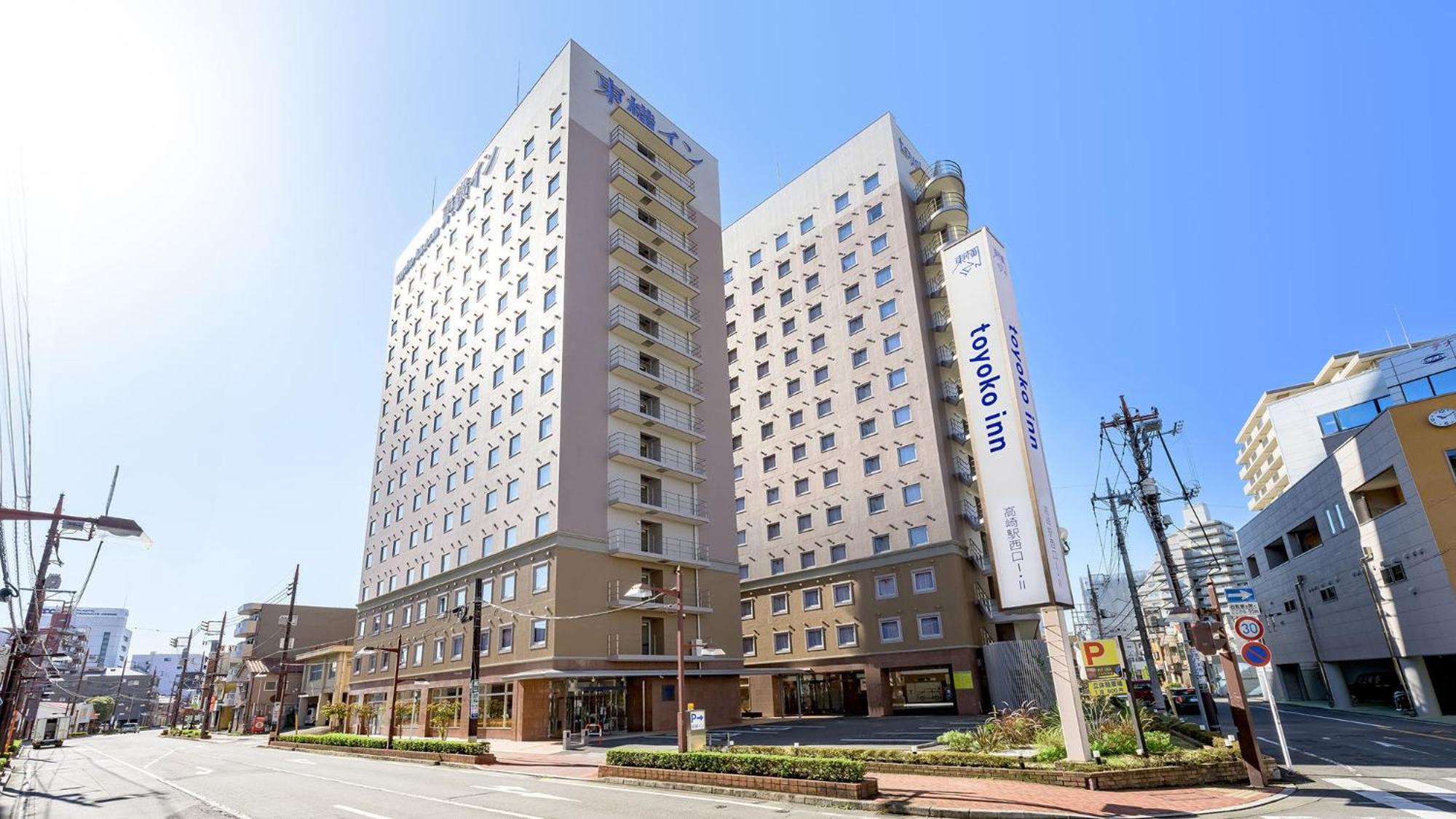 Toyoko Inn Takasaki Eki Nishi Guchi No 2 Kültér fotó